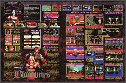 Castlevania bloodlines sega - bloodlines,