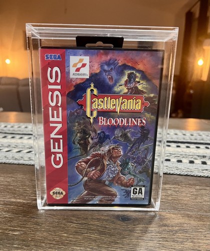 Castlevania bloodlines sega - castlevania,