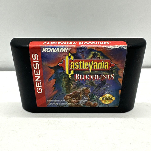 Castlevania bloodlines sega - castlevania,