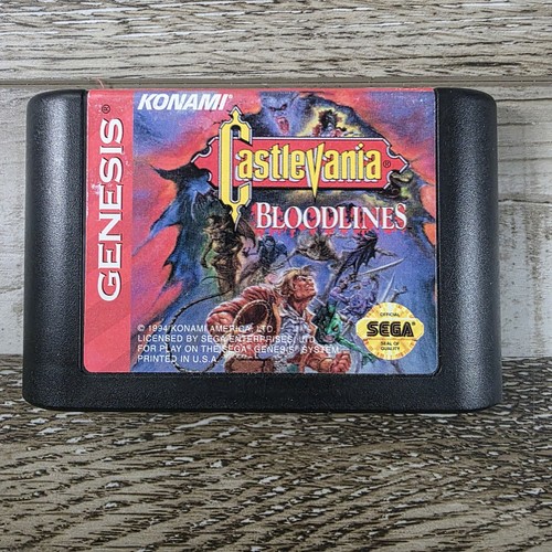 Castlevania bloodlines sega - castlevania:,