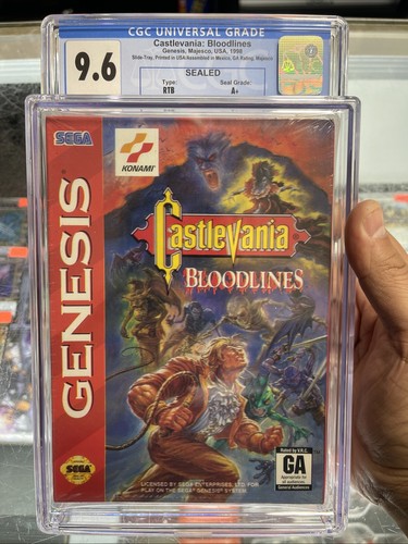 Castlevania bloodlines sega - castlevania:, (sega