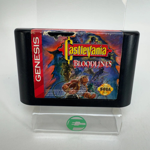 Castlevania bloodlines sega - castlevania:, (sega