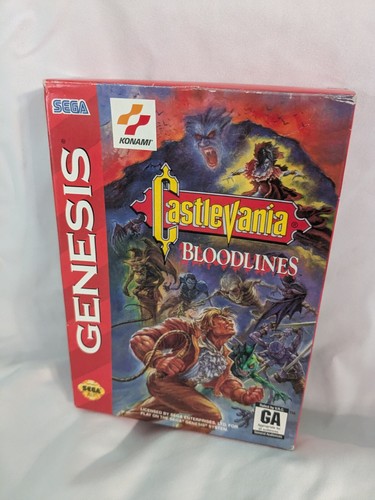 Castlevania bloodlines sega - castlevania:,