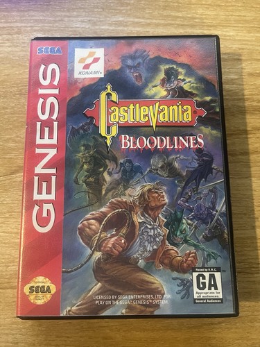 Castlevania bloodlines sega - castlevania:, (sega