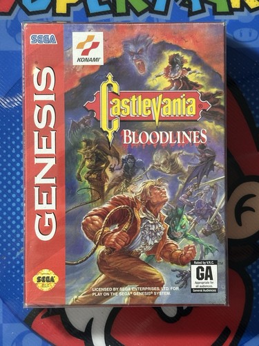 Castlevania bloodlines sega - bloodlines, (sega