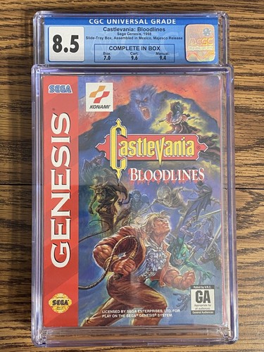 Castlevania bloodlines sega - bloodlines,