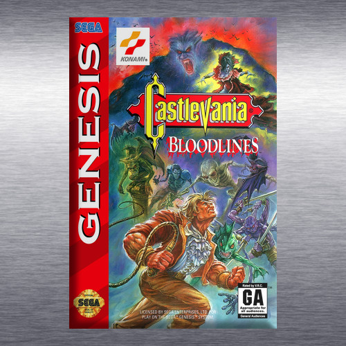 Castlevania bloodlines - castlevania,