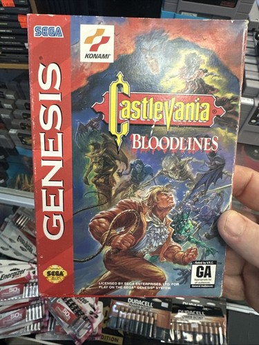 Castlevania bloodlines sega - castlevania:,