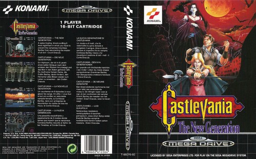 Castlevania bloodlines sega - bloodlines,