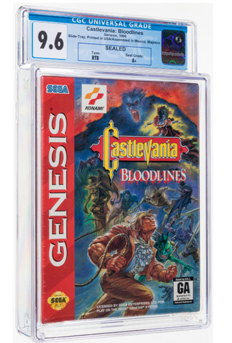 Castlevania bloodlines cgc - castlevania:,