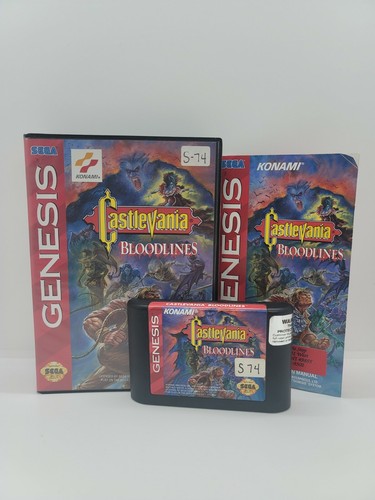 Castlevania bloodlines sega - bloodlines, (sega