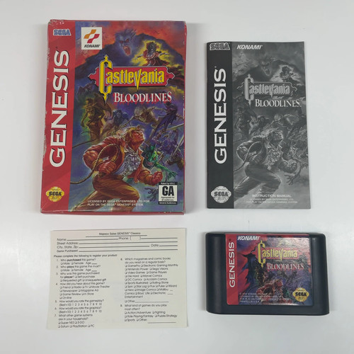 Castlevania bloodlines - castlevania:,