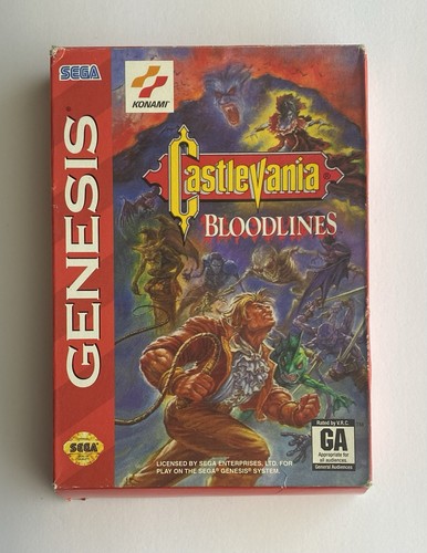 Sega genesis castlevania - sega,