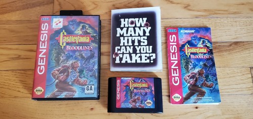 Castlevania bloodlines sega - castlevania,