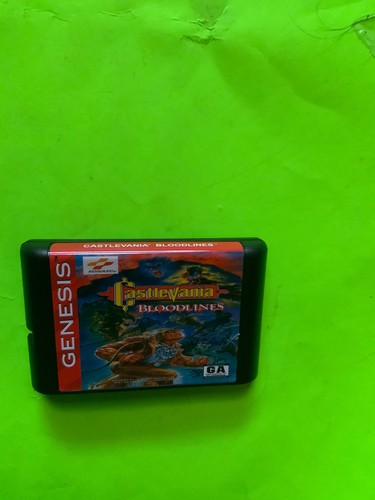 Castlevania bloodlines sega - bloodlines,