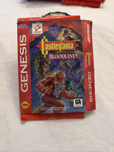 Castlevania bloodlines sega - bloodlines, (sega
