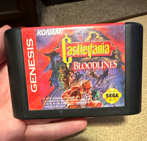 Konami castlevania bloodlines - castlevania:,