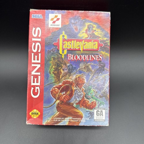 Castlevania bloodlines sega - castlevania,